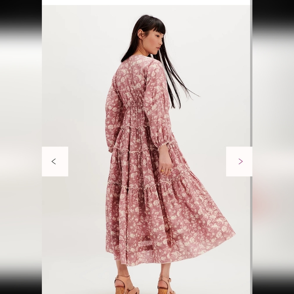 NWT Free People Pappiet Midi Dress - Picture 3 of 7